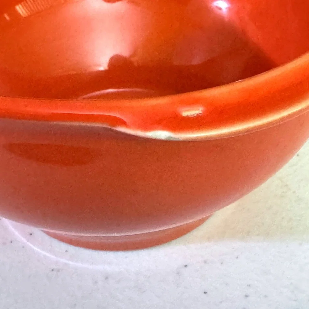 Himark‎ Ceramic Nesting Bowls Set of 4 Multicolor Good Retro Kitchenware